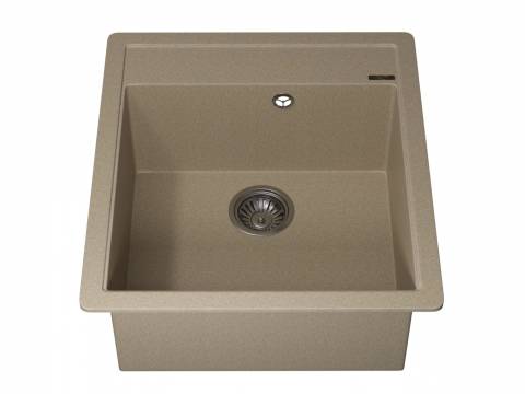 Кухонная мойка Uperwood Quartz UPD-07-02 бежевая матовая