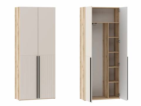 Шкаф для одежды Арден 200.03 Фасад ПВХ