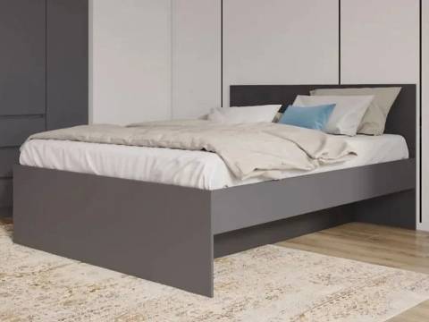 Кровать Мори КРМЯ 1400.1/1 графит