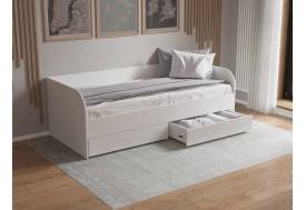 Кровать-софа с ортопедическим основанием КС09 белый