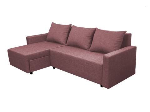 Угловой диван Шерри с механизмом подъема оттоманки