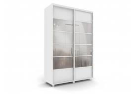 Шкаф-купе Стильный ОС 12-6-22 двухдверный белый