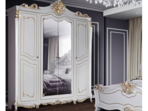 Шкаф 4- х дверный зеркальный Джоконда