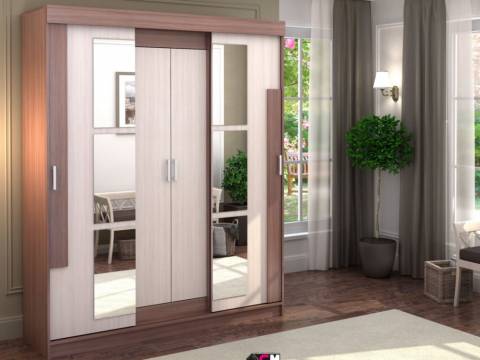 Шкаф купе Фея ясень шимо