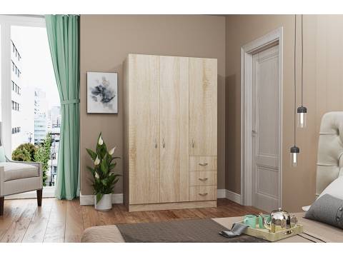 Шкаф Лофт 3х створчатый