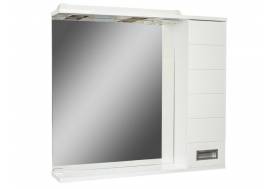 Шкаф зеркало Cube Куб 75 правый