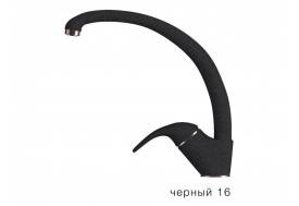 Смеситель для кухни высокий Эко Polygran Черный 16