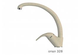 Смеситель для кухни высокий Эко Polygran Опал 328