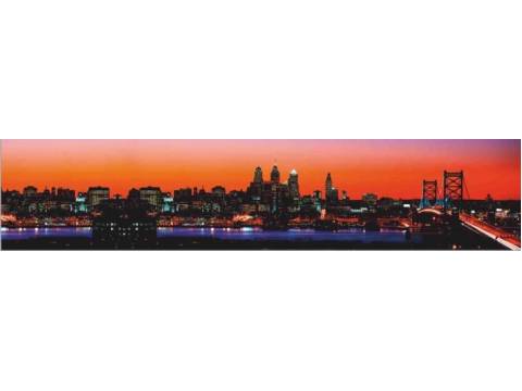 Фартук с фотопечатью Ночной город SP100