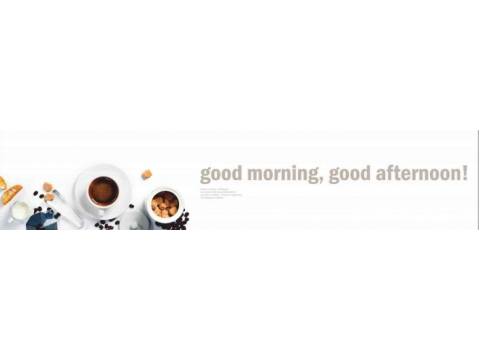 Фартук с фотопечатью Доброе утро SP235