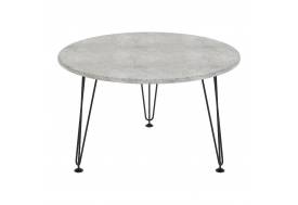Стол журнальный Крит бетон светлый