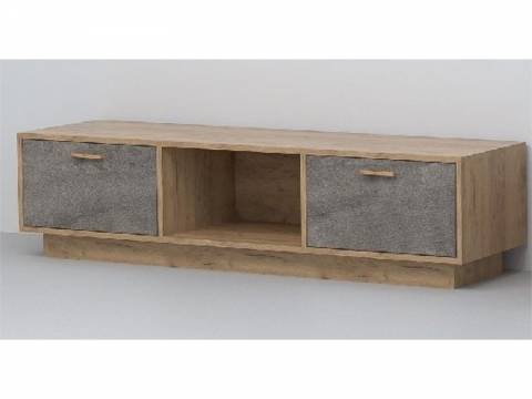 ТВ тумба Эго Т-3 камень темный цоколь