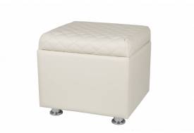 Пуф с крышкой Вега белый